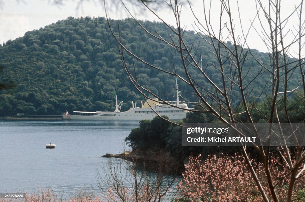 Le yacht d''Aristote Onassis