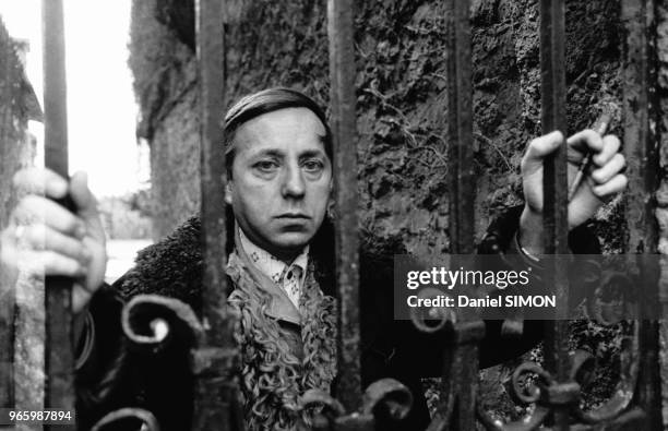 Ingénieur et collectionneur d'art Alexandre Gleser, le 26 janvier 1976 à Montgeron, France.