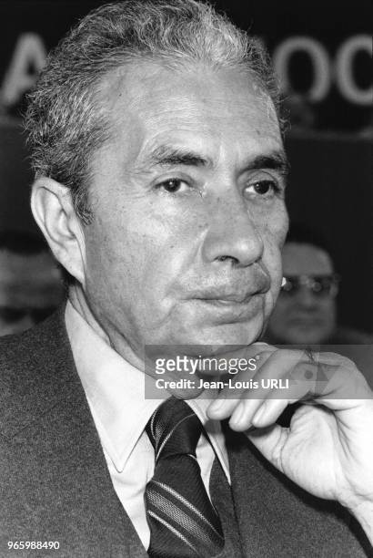 Aldo Moro, leader de la Démocratie chrétienne italienne et ancien Premier Ministre, a été enlevé jeudi 16 mars 1978 par un groupe appartenant aux...