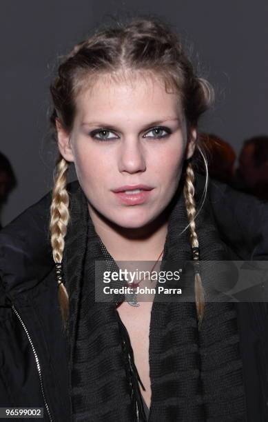 Alexandra Richards attends the Cushnie Et Ochs during Mercedes-Benz Fashion Week Fall 2010 at Stage 37 on February 11, 2010 in New York City.