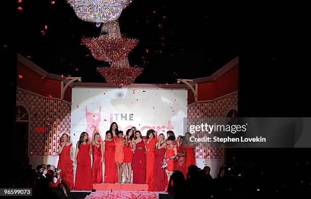 Actress Felicity Huffman, singer Jordin Sparks, actresses Kristin Chenoweth, Raven-Symone, Kimora Lee, TV personality Bethenny Frankel, actress...