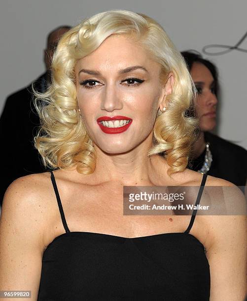 Fashion designer and singer Gwen Stefani attends the L.A.M.B. Reception at Milk Studios on February 11, 2010 in New York City.
