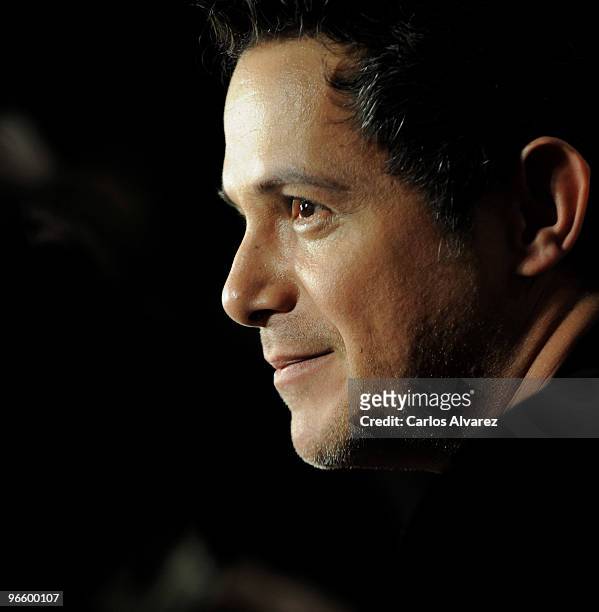 Spanish singer Alejandro Sanz attends the ''Cadena Dial'' 2010 awards at the Tenerife Auditorium on February 11, 2010 in Tenerife, Spain.