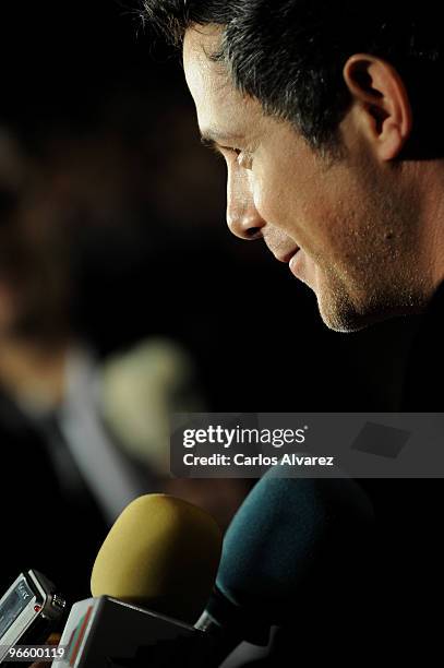 Spanish singer Alejandro Sanz attends the ''Cadena Dial'' 2010 awards at the Tenerife Auditorium on February 11, 2010 in Tenerife, Spain.