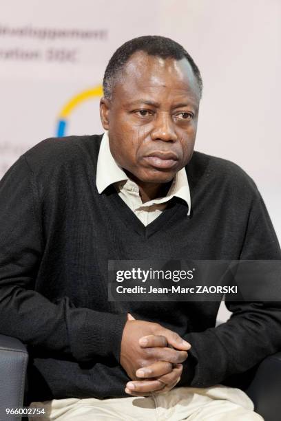 Le sociologue et écrivain togolais Sami Tchak, lauréat du prix Ahmadou-Kourouma et du grand prix littéraire d'Afrique noire, 30ème salon du livre et...