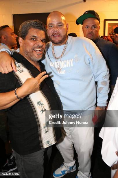 Luis Guzmán and Fat Joe attend the YO! MTV Raps 30th Anniversary Live Event at Barclays Center on June 1, 2018 in New York City.