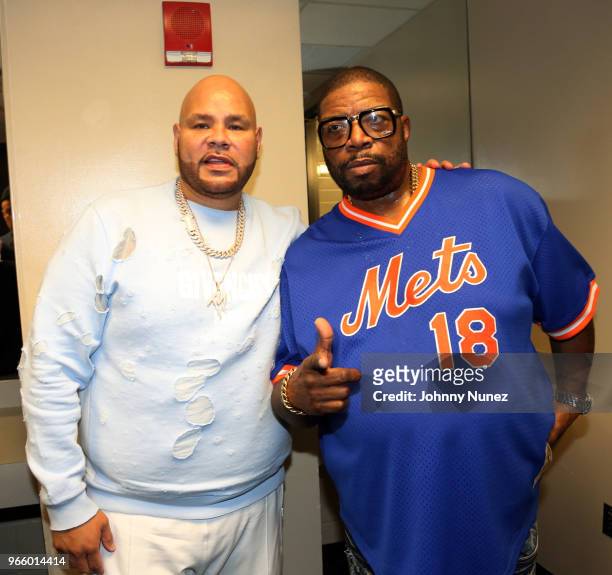 Fat Joe and Diamond D attend the YO! MTV Raps 30th Anniversary Live Event at Barclays Center on June 1, 2018 in New York City.
