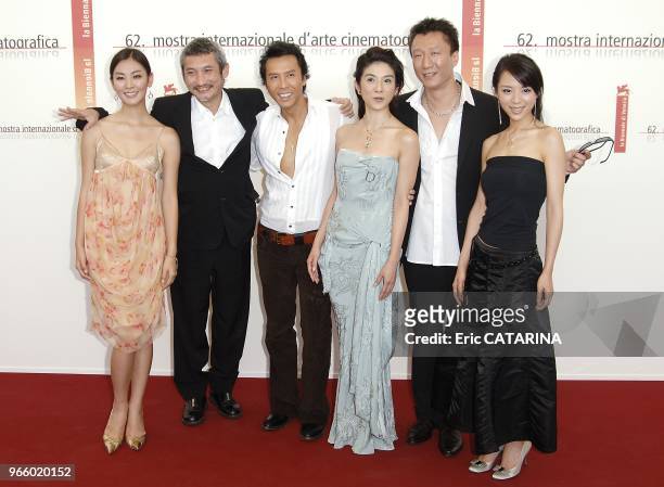 -Chinese actress Kim So Yeun,director Tsui Hark, actors Donnie Yen, Charlie Young, Sun Honglei and Zhang Jingchu.