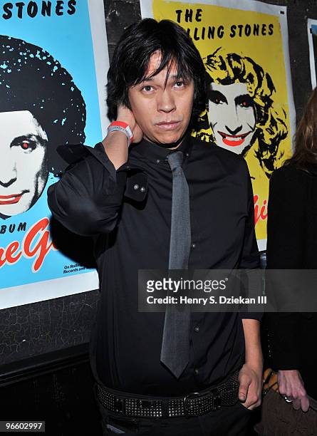 Actor Chaske Spencer attends a fashion week party hosted by John Varvatos and L'Uomo Vogue at 315 Bowery on February 11, 2010 in New York City.