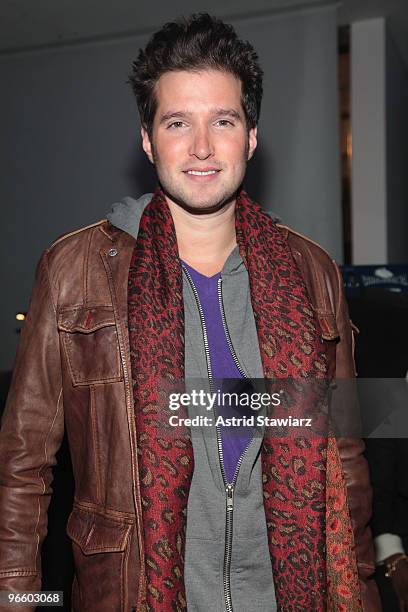Musician Matt White attends the LNA Fall 2010 Presentation After Party at Milk Studios on February 11, 2010 in New York City.