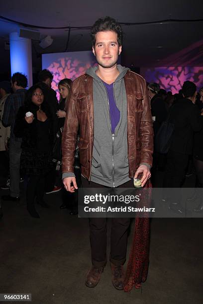 Musician Matt White attends the LNA Fall 2010 Presentation After Party at Milk Studios on February 11, 2010 in New York City.