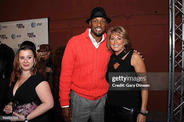 Legend Alonzo Mourning poses with Head Coach Nancy Lieberman of the NBDL Frisco, Texas team during Zo and Magic's 8-Ball challenge on February 11,...