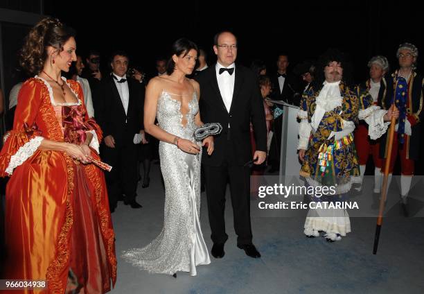 Monaco.Fight Aids Gala and Diner under the presidence of Princess Stephanie.