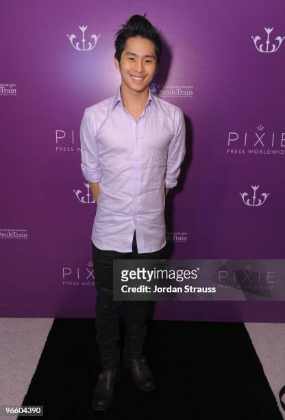 Justin Chon attends the Pixie Press Launch And "About Face" Book Release at The London Hotel on February 11, 2010 in West Hollywood, California.