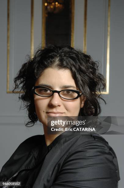 55th San Sebastian Film Festival.Close up of Argentine director Anahi Berneri.