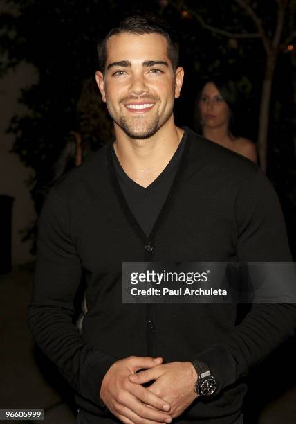 Actor Jesse Metcalfe attends "To Haiti With Love" all-star musical jam benefit at Boulevard3 on February 11, 2010 in Hollywood, California.