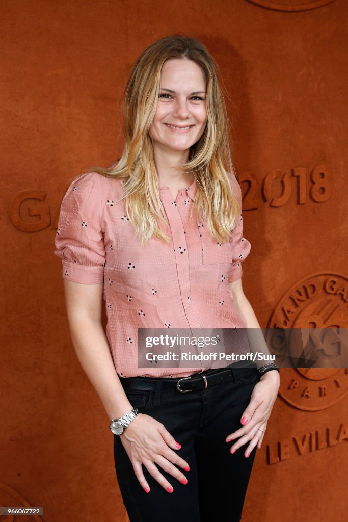 Celebrities At 2018 French Open - Day Seven