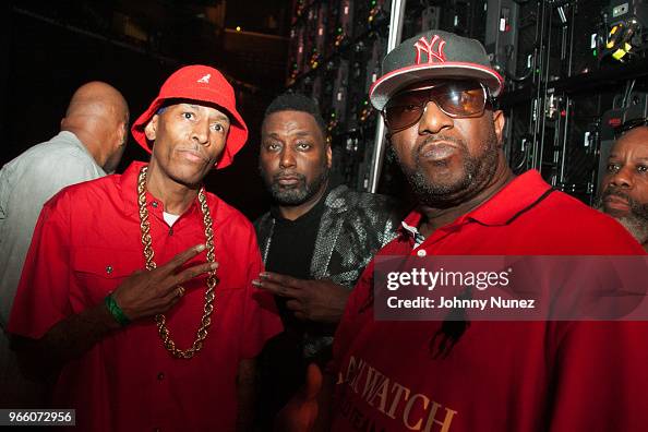 Macshane Rapper MC Shan, Big Daddy Kane, and Kool G Rap attend the YO! MTV Raps 30th ...