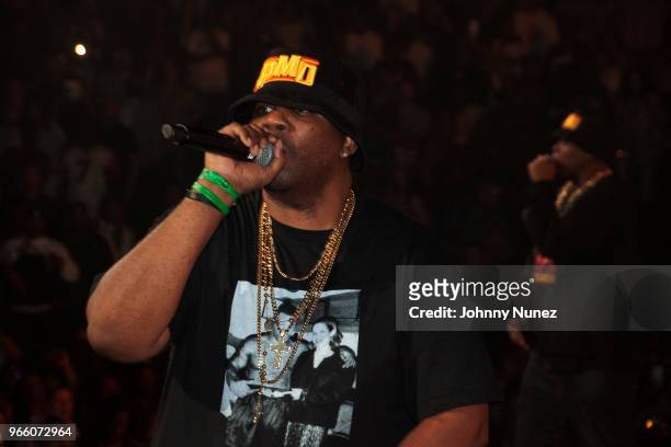 Performs at the YO! MTV Raps 30th Anniversary Live Event at Barclays Center on June 1, 2018 in New York City.