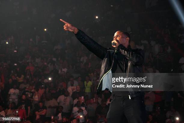 Doug E. Fresh performs at the YO! MTV Raps 30th Anniversary Live Event at Barclays Center on June 1, 2018 in New York City.