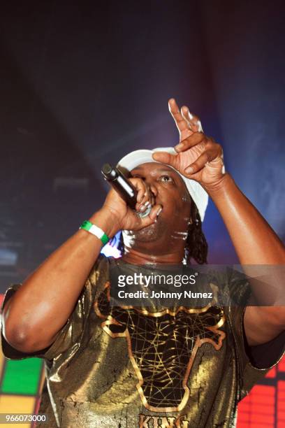 One performs at the YO! MTV Raps 30th Anniversary Live Event at Barclays Center on June 1, 2018 in New York City.