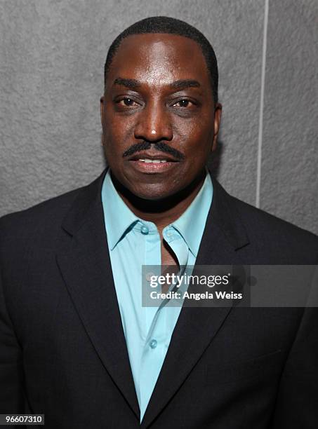 Actor Clifton Powell attends the opening night of 'The Color Purple' after party at Katsuya on February 11, 2010 in Hollywood, California.