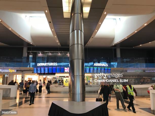 View of Philadelphia International Airport on June 1 in Philadelphia, Pennsylvania.