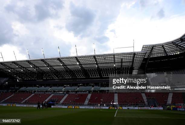 General view before the International Friendly match between Austria and Germany at Woerthersee Stadion on June 2, 2018 in Klagenfurt, Austria.