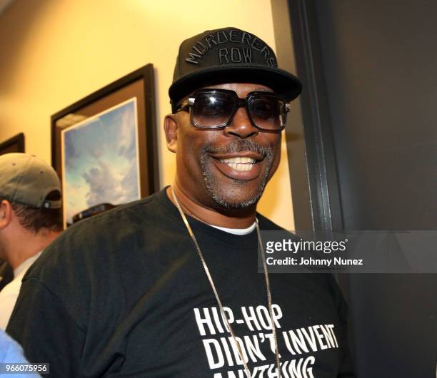 Grandmaster Caz attends the YO! MTV Raps 30th Anniversary Live Event at Barclays Center on June 1, 2018 in New York City.