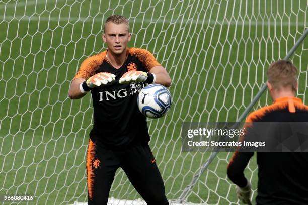 Jasper Cillessen of Holland during the Training Holland at the Stadio Filadelfia on June 2, 2018 in Turin Italy