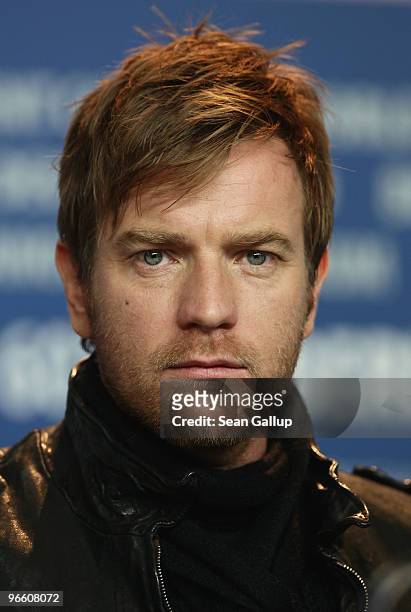 Actor Ewan McGregor attends the 'Ghost Writer' Press Conference during day two of the 60th Berlin International Film Festival at the Grand Hyatt...
