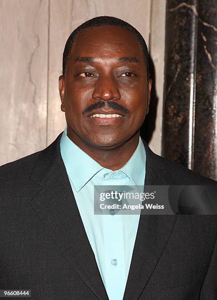 Actor Clifton Powell attends the opening night of 'The Color Purple' at the Pantages Theatre on February 11, 2010 in Hollywood, California.