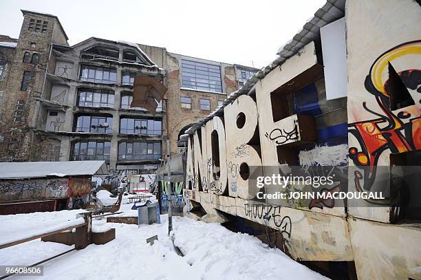 View of the Kunsthaus Tacheles artists' colony in Berlin's Mitte district January 29, 2010. The building known as the Tacheles was erected in the...