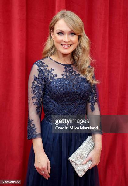 Michelle Hardwick attends the British Soap Awards 2018 at Hackney Empire on June 2, 2018 in London, England.