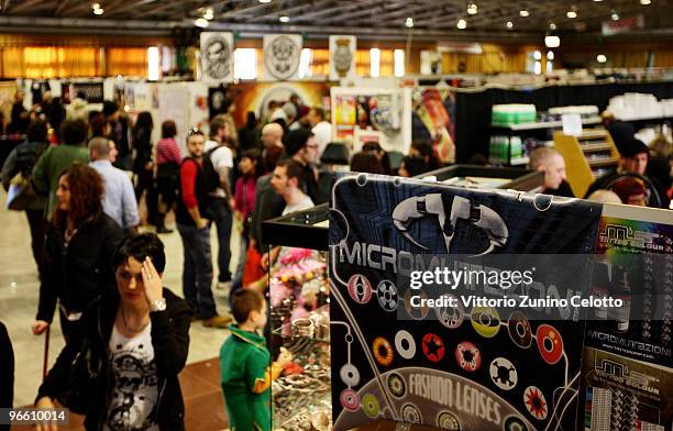 General view of the 15th Milano Tattoo Convention held at Ata Hotel on February 12, 2009 in Milan, Italy.