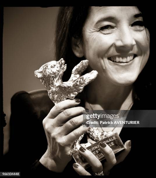 Actress Paulina Garcia win the silver bear best actress award at Closing ceremony at the 63rd Berlinale International Film Festival on February 12,...