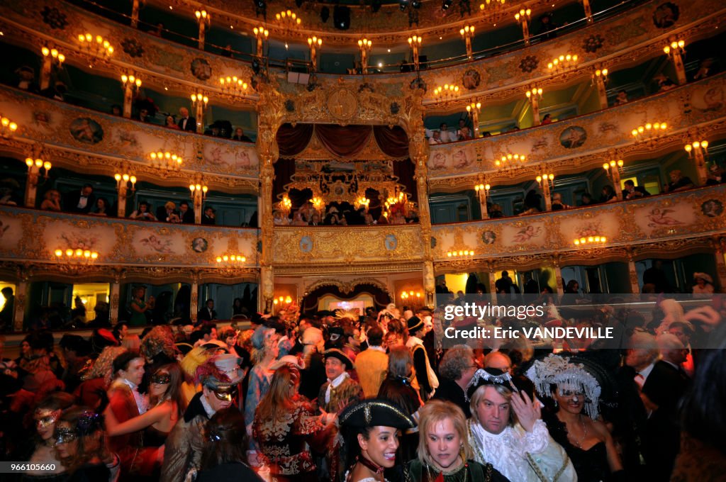 Le théatre de la Fenice à Venise