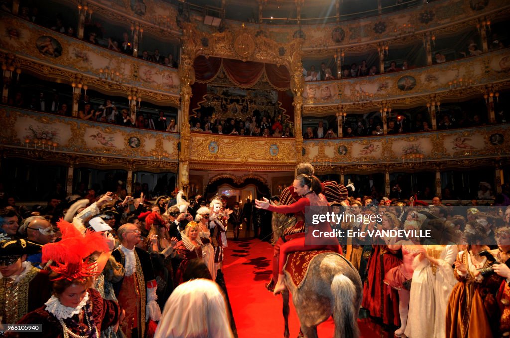 Le théatre de la Fenice à Venise