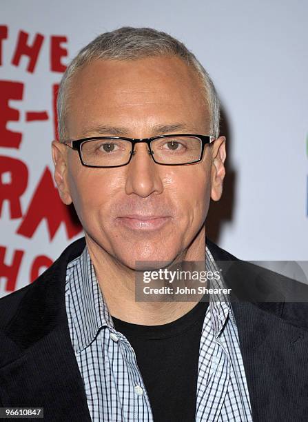 Dr. Drew Pinsky arrives to the opening night of "The Pee Wee Herman Show" at Club Nokia on January 20, 2010 in Los Angeles, California.