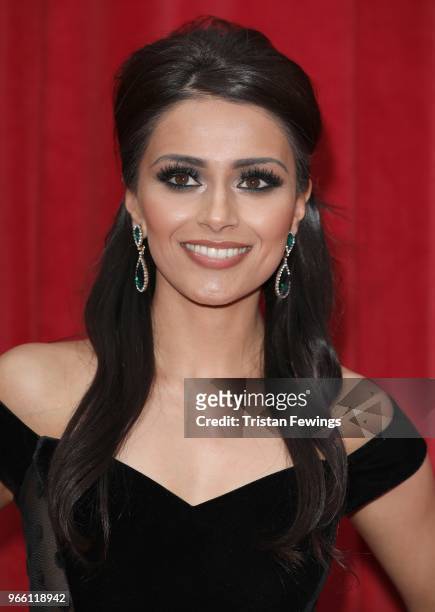 Bhavna Limbachia attends the British Soap Awards 2018 at Hackney Empire on June 2, 2018 in London, England.