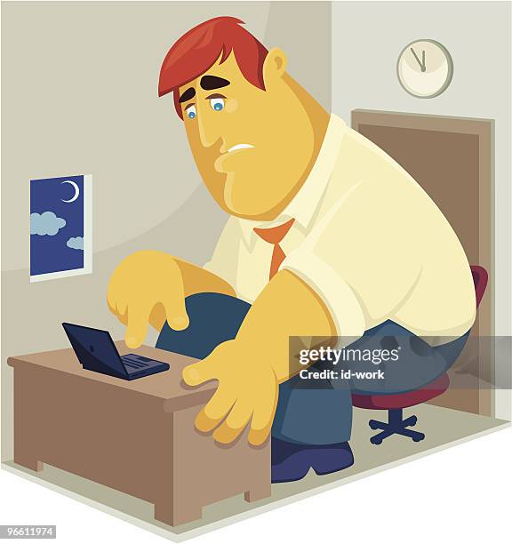 Stressed Computer Meme 170 Stressed At Computer Cartoon Stock Photos, High-Res Pictures, and ...