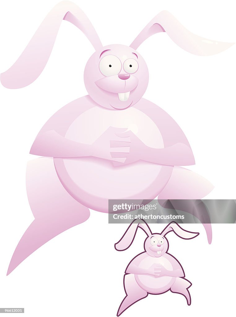 Pink Easter Bunny
