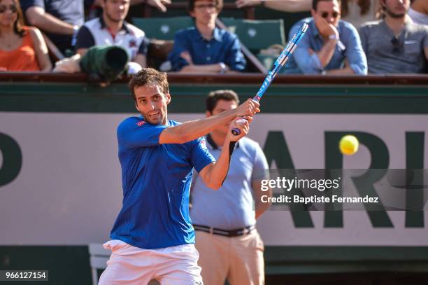 Albert Ramos Vinolas of Spain during Day 7 of the French Open 2018 on June 2, 2018 in Paris, France.