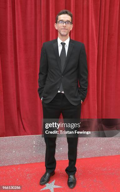 Mark Charnock attends the British Soap Awards 2018 at Hackney Empire on June 2, 2018 in London, England.