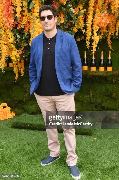 Actor Jason Biggs attends the 11th annual Veuve Clicquot Polo Classic at Liberty State Park on June 2, 2018 in Jersey City, New Jersey.