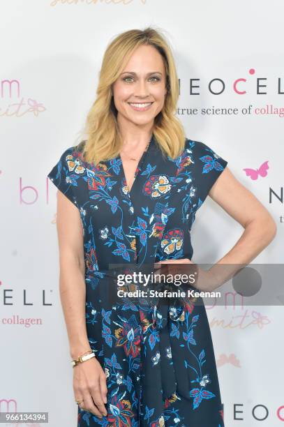 Nikki DeLoach attends Neocell Presents Bloom Summit at The Beverly Hilton Hotel on June 2, 2018 in Beverly Hills, California.