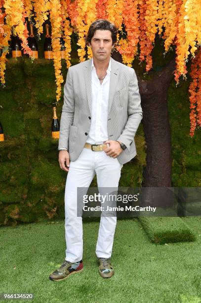 Polo player Nacho Figueras attends the 11th annual Veuve Clicquot Polo Classic at Liberty State Park on June 2, 2018 in Jersey City, New Jersey.