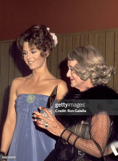 Jane Fonda and Bette Davis
