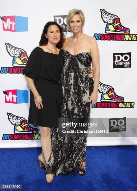 Jane Lynch and Dr. Lara Embry at the 2011 VH1 Do Something Awards held at the Palladium in Los Angeles, USA on August 14, 2010.