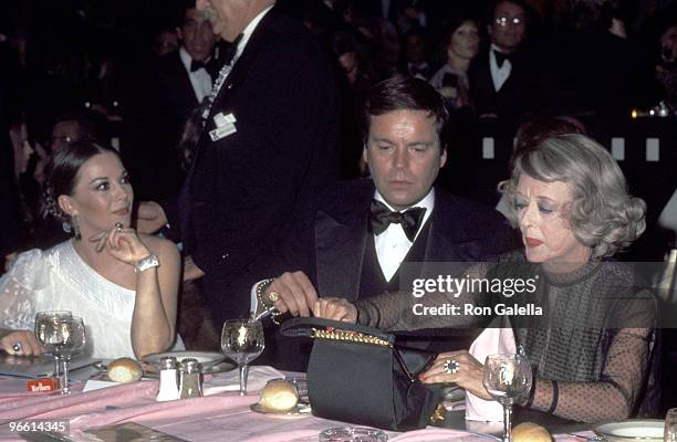 Natalie Wood, Robert Wagner, and Bette Davis